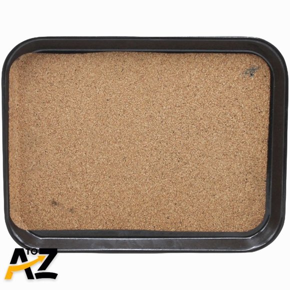 Lot of 3 Silite 1410 Cork Bottom Hard Plastic Serving Tray 13 3/4" x 10 1/2" - Picture 9 of 11